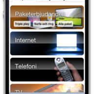 Mobilanpassning av Tjänsteguiden